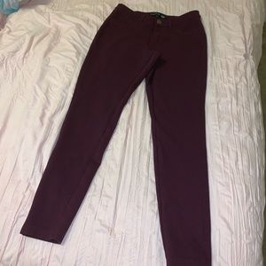 Maroon Jeggings